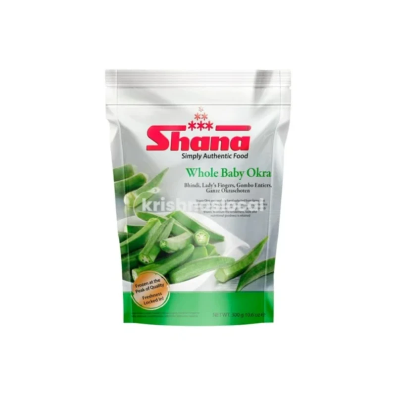 Shana Whole Baby Okra 300g