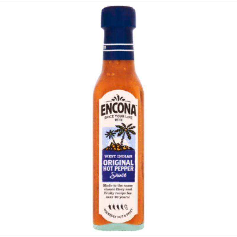 Encona West Indian Original Hot Pepper 220ml